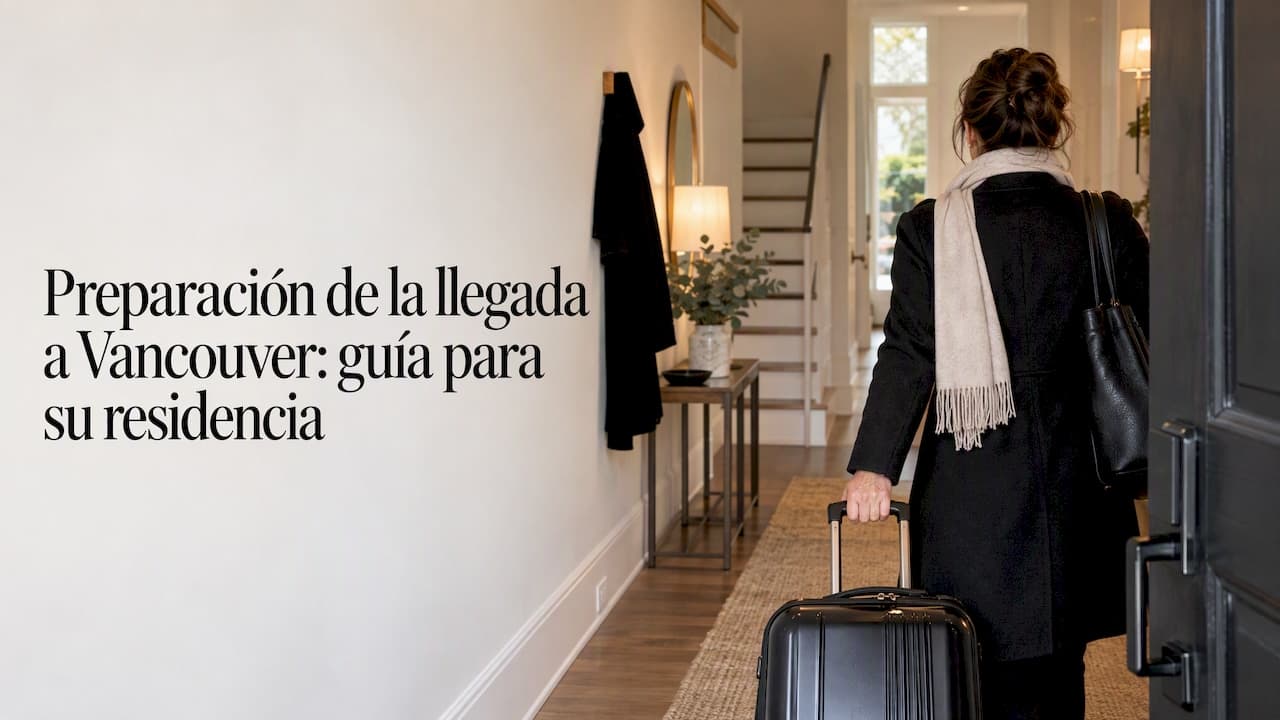 Preparación de la llegada a Vancouver: guía para su residencia